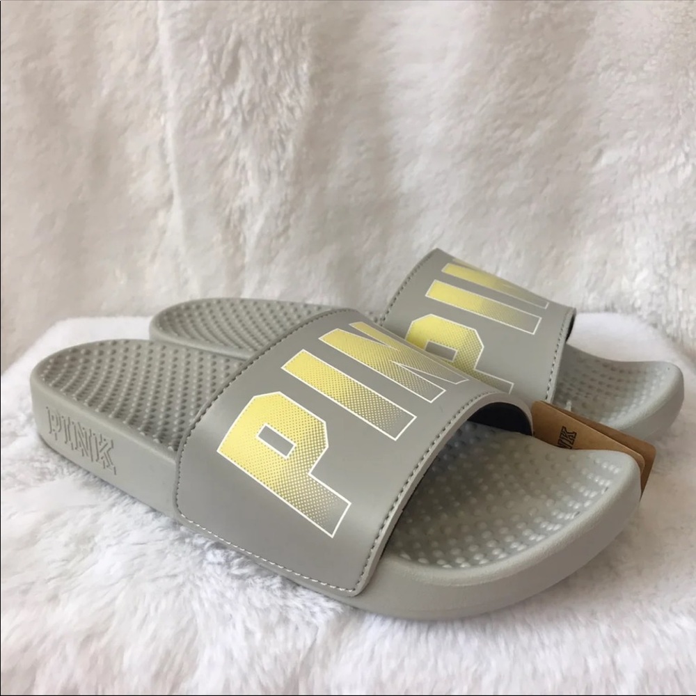 SALE ‼️S L VICTORIA SECRET PINK SLIDES